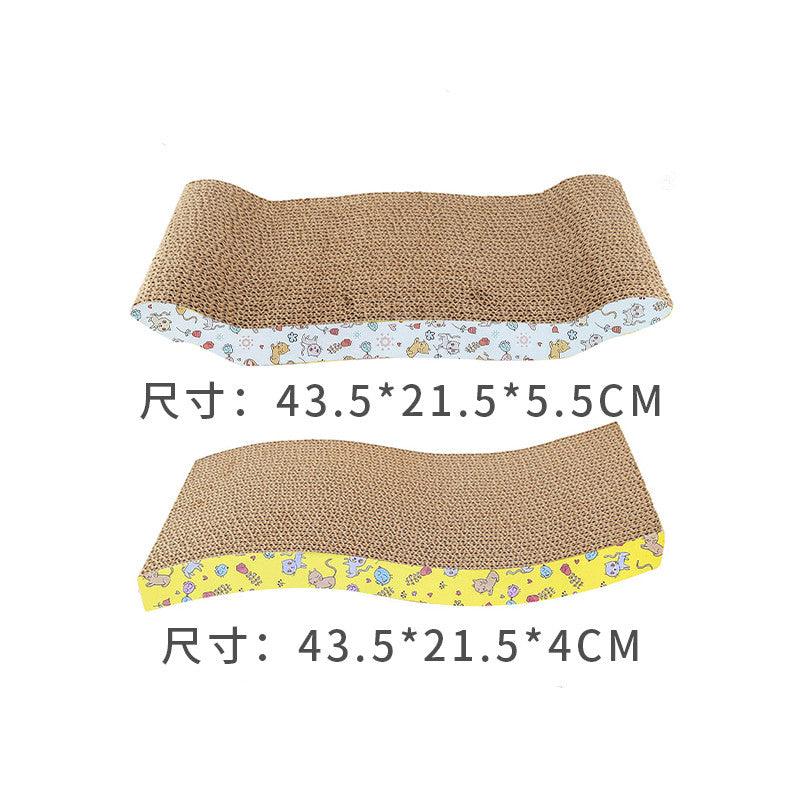 Kitty Claws Corrugated Cat Scratcher Toy