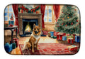 Finnish Spitz Cozy Christmas Dish Drying Mat