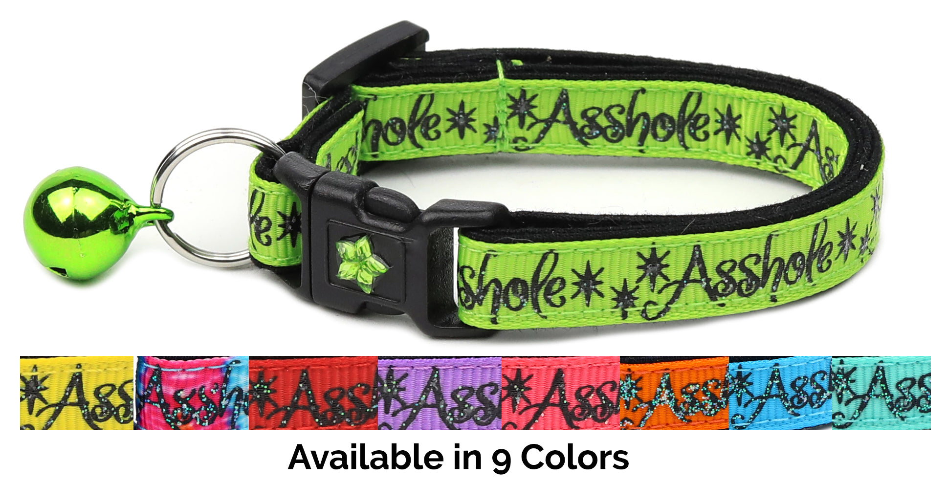 Asshole Breakaway Cat Collar